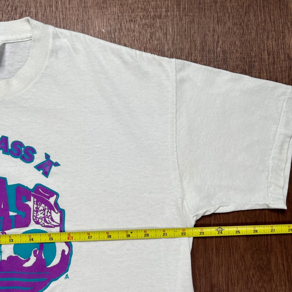 Vintage 1991 Duke Texas ASA National Industrial Tournament T-Shirt XL White - Picture 6 of 9